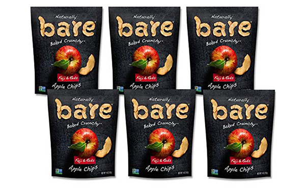 Bare Natural Apple Chips, 6 Count