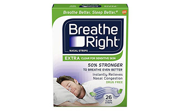 Breathe Right Nasal Strips to Stop Snoring