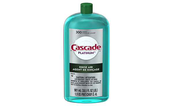 Cascade Rinse Aid Platinum Dishwasher Rinse Agent