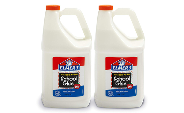 Elmer's Liquid School Glue, 1 Gallon, 2 Count