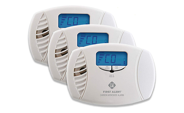 First Alert Plug-In Carbon Monoxide Detector , 3 Pack