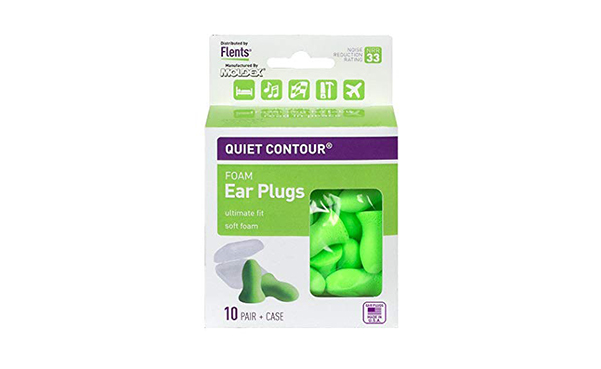 Flents Quiet Contour Ear Plugs, 10 Pair