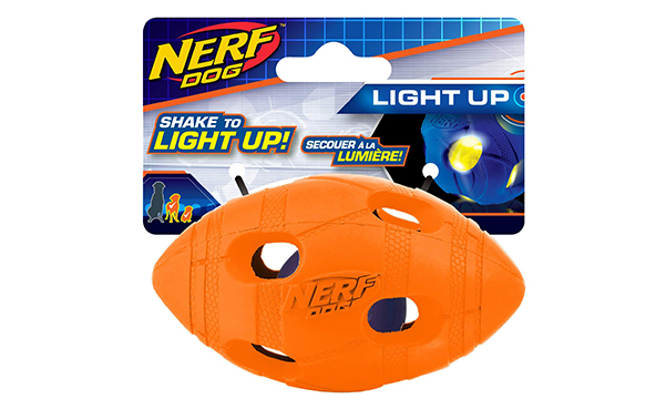 Nerf Dog 4in LED Bash Football