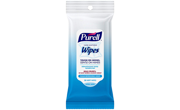 Purell Hand and Face Sanitizing Wipes, 15 Count