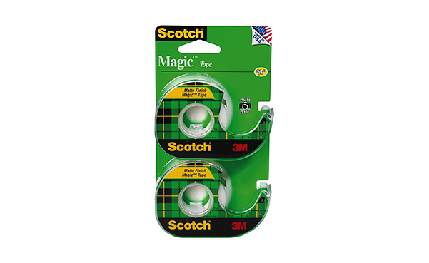 Scotch Matte Finish Magic Tape, 2-Pack