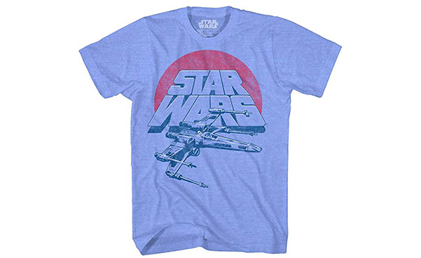 Star Wars Boys' Vintage Inspired X-Wing Fighter T-Shirt