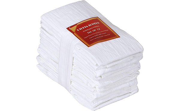 Utopia Kitchen Flour-Sack Towels, 12 Pack