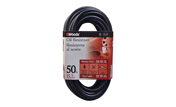 Woods 50-Foot Outdoor Heavy Duty Extension Cord