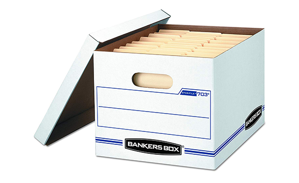 Bankers Box STOR FILE Storage Boxes, Case of 12