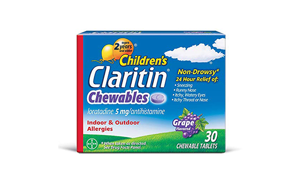Children's Claritin Non-Drowsy Allergy Chewable Tablet