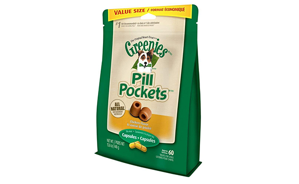 Greenies Chicken Pill Pocket Soft Dog Treats