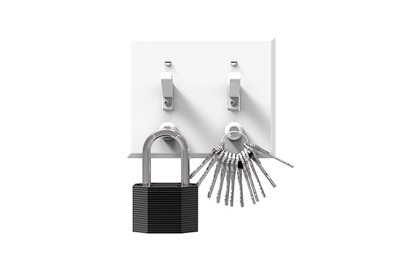 KeySmart KeyCatch Magnetic Key Rack, 6 Pack