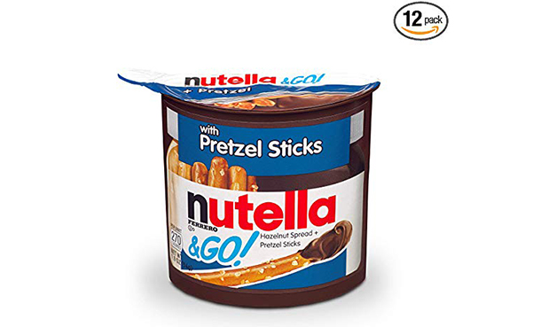 Nutella & Go! Hazelnut Spread with Pretzels, 12 Count
