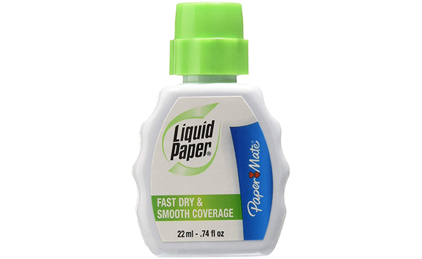Paper Mate Liquid Paper Correction Fluid, 12 Count