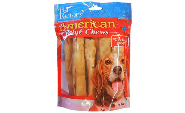 Pet Factory American Beef Hide Chews For Dogs