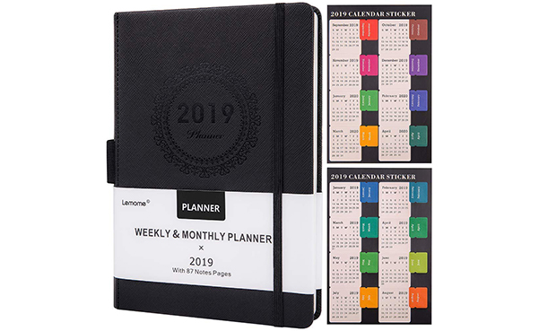 Planner 2019 with Pen Holder