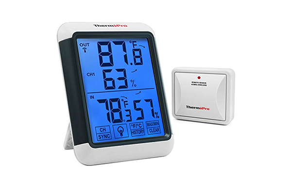 ThermoPro Digital Wireless Indoor Outdoor Hygrometer