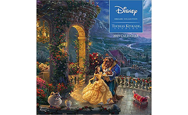 Thomas Kinkade Disney Dreams 2019 Wall Calendar