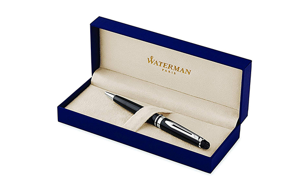 Waterman Expert Black Ballpoint Pen