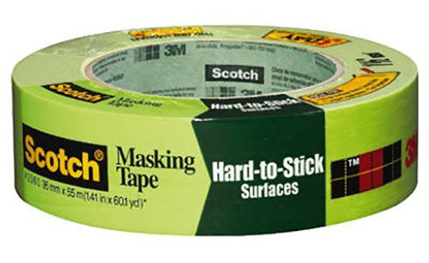 3M Scotch Masking Tape for Hard-to-Stick Surfaces