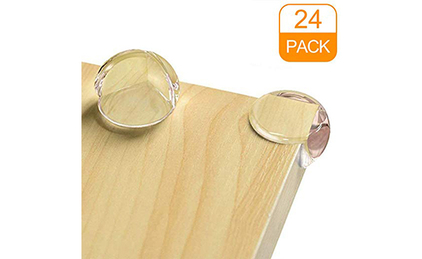 Baby Proofing Table Corner Guards, 24 Pack