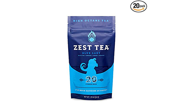 Blue Lady Black Energy Tea, 20 Sachet Package