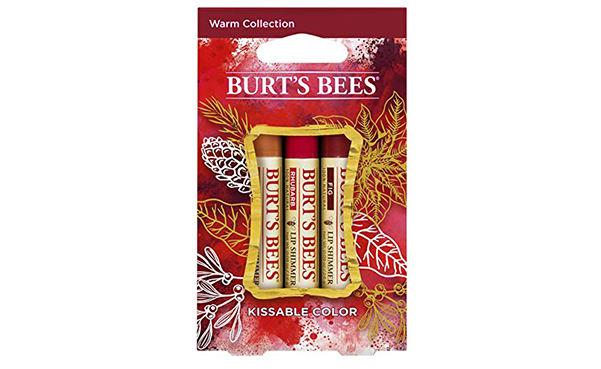 Burt's Bees Kissable Color Warm Holiday Gift Set
