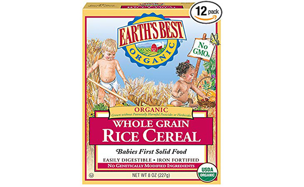 Earth's Best Organic Infant Cereal, Pack of 12