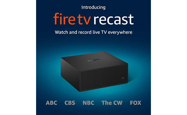 Fire TV Recast, over-the-air DVR, 500 GB, 75 hours