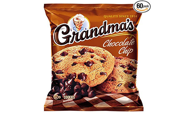 Grandma's Chocolate Chip Cookies, Pack of 60