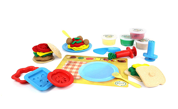 Green Toys Meal Maker Dough Set Activity