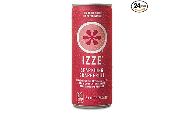 IZZE Grapefruit Sparkling Juice, 24 Count