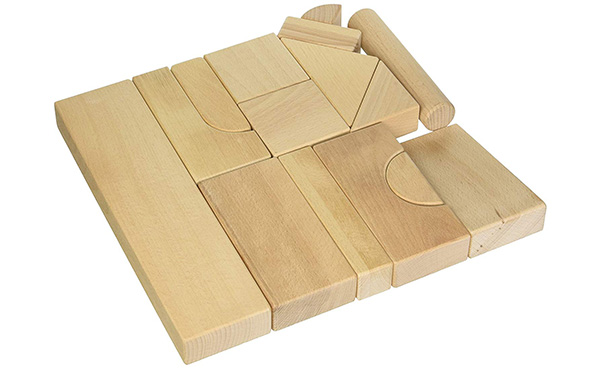 KidKraft 60-Piece Wooden Block Set