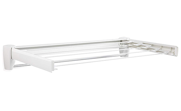 Leifheit Wall Mount Retractable Clothes Drying Rack