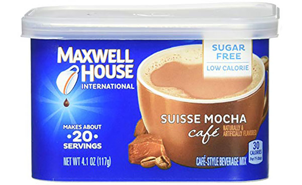 Maxwell House Suisse Mocha Cafe Mix, 4 Count