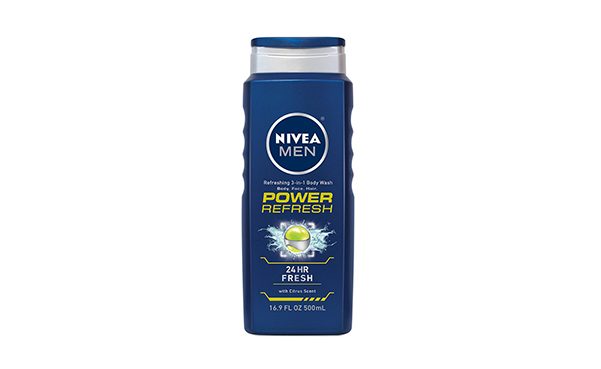 NIVEA Men Power Refresh Body Wash, Pack of 3