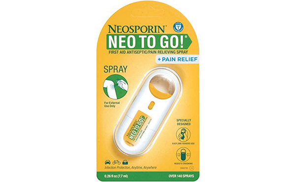 Neo To Go! First Aid Antiseptic Pain Relieving Spray