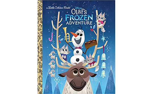 Olaf's Frozen Adventure Little Golden Book