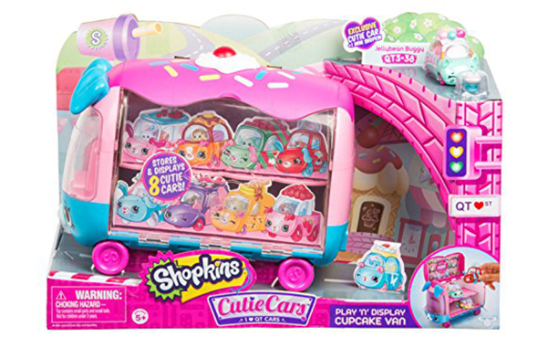 Shopkins Cutie Cars Play 'n' Display Cupcake Van