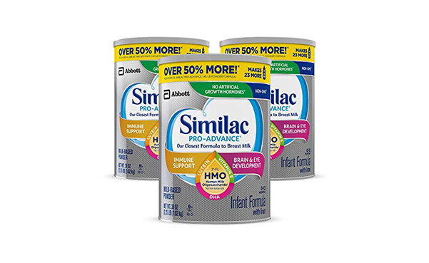 Similac Pro-Advance Non-GMO Infant Formula, 3 Count