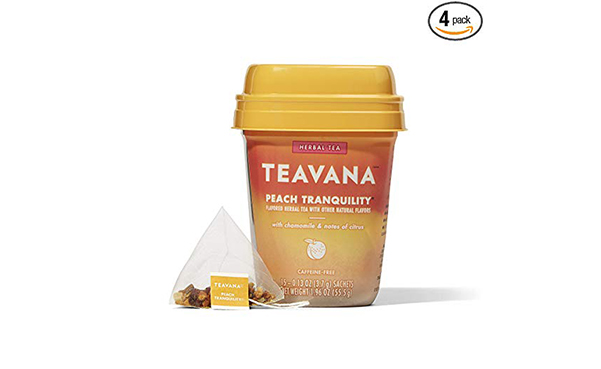 Teavana Peach Tranquility Herbal Tea, 60 Count