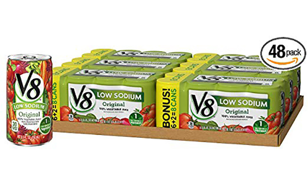 V8 Vegetable Juice, 48 Pack