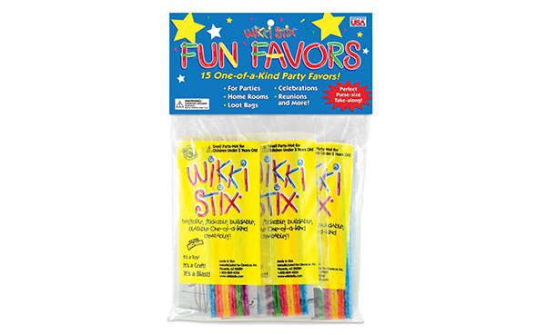 Wikki Stix Party Favor Pak, Pack of 15