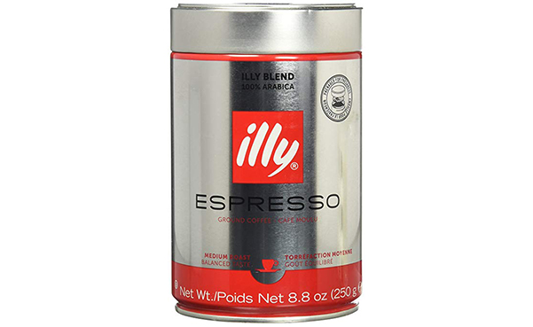 illy Medium Roast Espresso Ground Coffee