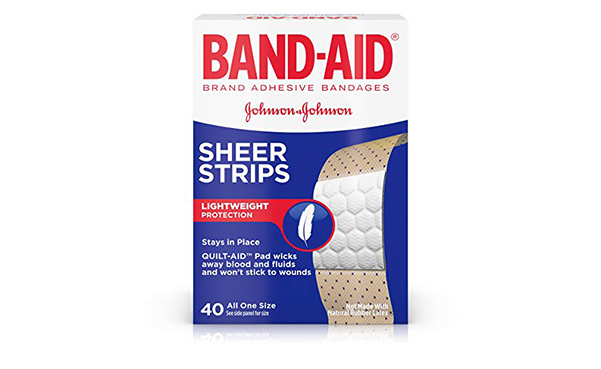 Band-Aid Sheer Strips Adhesive Bandages