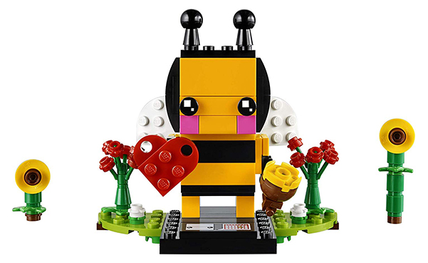LEGO BrickHeadz Valentine's Bee Building Kit