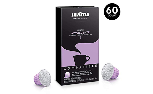 Lavazza Dark Roast Coffee Nespresso Capsules, Pack of 60