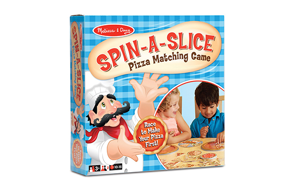 Melissa & Doug Spin-a-Slice Pizza Matching Game