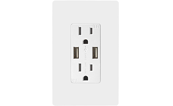 TOPGREENER High Speed USB Charger Wall Outlet