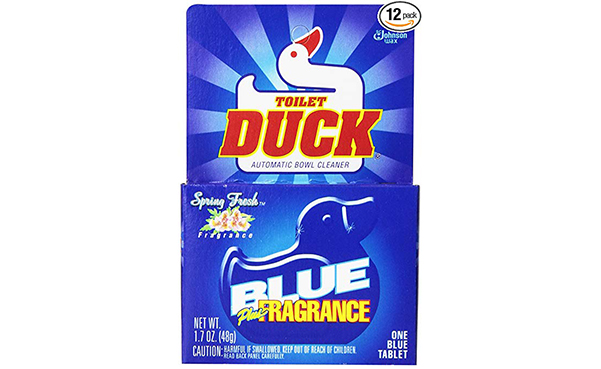Toilet Duck Automatic Blue Single Tablet, Pack of 12